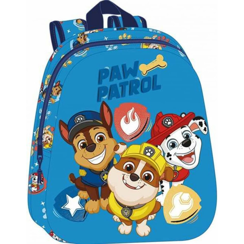 The Paw Patrol Skolas soma The Paw Patrol Zils 27 x 33 x 10 cm