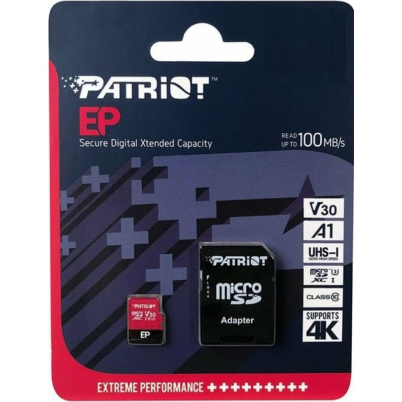 Patriot Memory Карта памяти микро-SD с адаптером Patriot Memory PEF1TBEP31MCX 1 TB