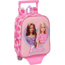 Barbie Skolas mugursoma ar riteņiem Barbie Love Rozā 22 x 27 x 10 cm