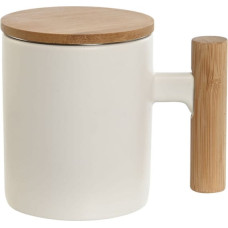 Home Esprit Tasīte ar Tējas Filtru Home ESPRIT Balts Nerūsējošais tērauds Porcelāns 360 ml