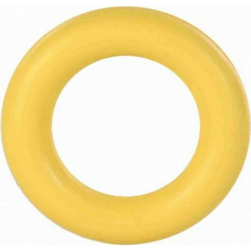 Trixie Suņu rotaļlieta Trixie Ring Dzeltens Gumija Gumijas