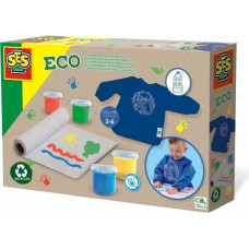 Ses Creative Pirkstu krāsa SES Creative Finger painting kit with Eco apron