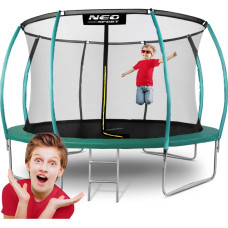 Neo-Sport Trampolina ogrodowa profilowana 12ft/374cm z siatką wewnętrzną Neo-Sport