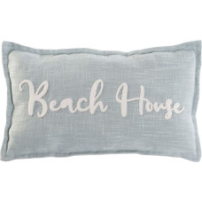 Home Esprit spilvens Home ESPRIT Beach Balts Debesu zils Vidusjūra 60 x 10 x 35 cm