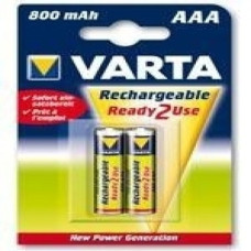 Varta Аккумуляторные батарейки Varta AAA 800MAH  2UD 1,2 V 800 mAh AAA 1,2 V AAA