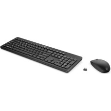 HP Клавиатура и мышь HP 18H24AA Чёрный