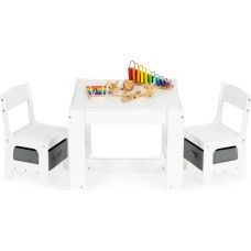 Koka galdu un krēslu komplekts bērniem