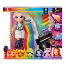 Playset Rainbow Hair Studio Amaya Raine 5-в-1 (30 cm)