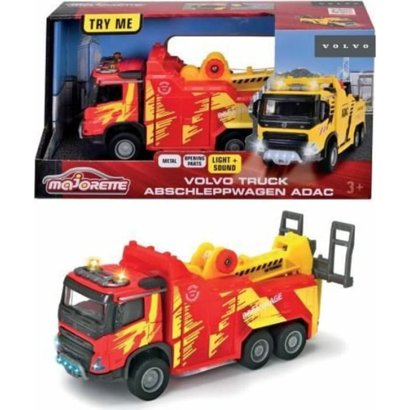 Majorette Barža Majorette Volvo Truck Abschleppwagen Adac