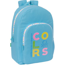 Benetton Skolas soma Benetton Spring Celeste 30 x 46 x 14 cm