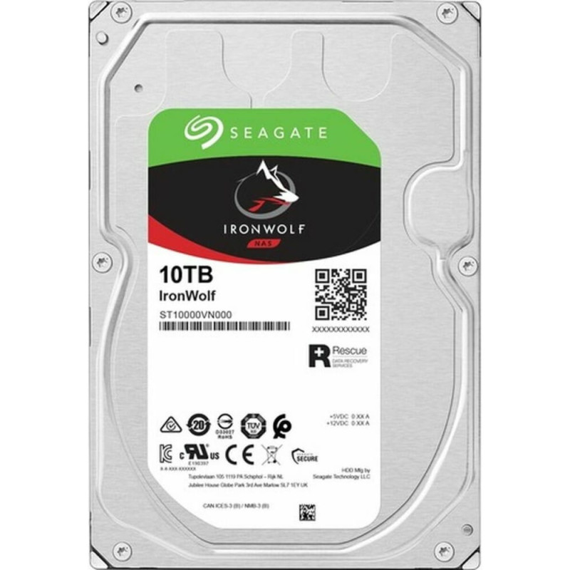 Seagate Cietais Disks Seagate Ironwolf  10 TB 7200 rpm 3,5