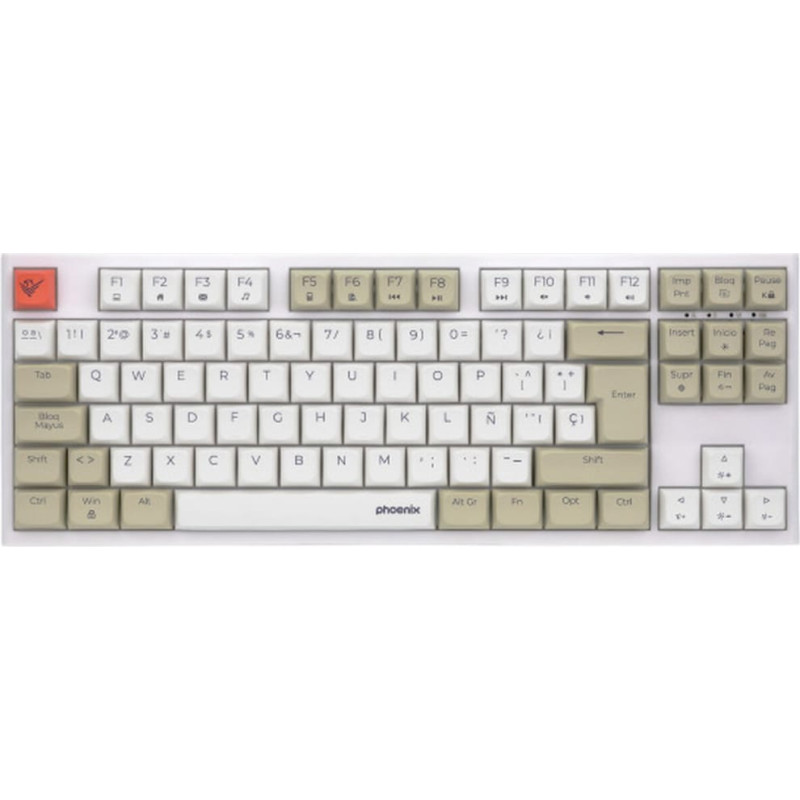 Phoenix Klaviatūra Phoenix ROYAL TKL Spāņu Qwerty