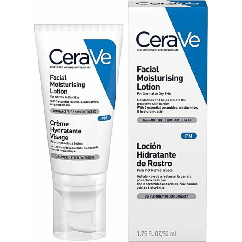 Cerave Mitrinošs Sejas Losjons CeraVe MB097101 50 ml (1 gb.)