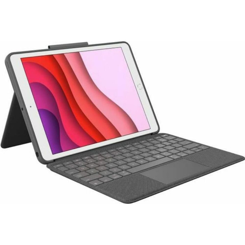 Logitech Planšetdatora Vāks Logitech Pelēks Grafīts AZERTY