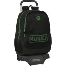 Munich Skolas mugursoma ar riteņiem Munich Caviar Melns 32 x 44 x 16 cm