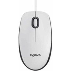 Logitech Оптическая мышь Logitech 910-003360 Белый (1 штук)