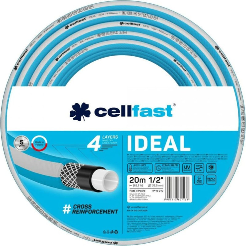 Cellfast Šļūtene Cellfast 10-240 Plastmasa