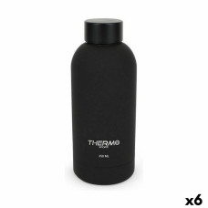 Thermosport Termālo Pudeli ThermoSport Soft Touch Melns 350 ml (6 gb.)