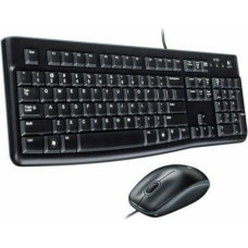 Logitech Klaviatūra un Pele Logitech 920-002550 Melns Spāņu Qwerty