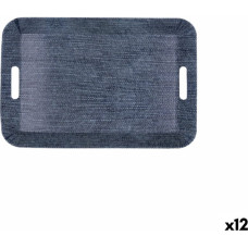 Quid Brokastu paplātes Quid Habitat Zils Plastmasa 33 x 23 x 4 cm Ar rokturiem Denim (12 gb.)