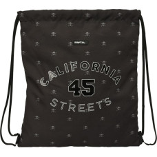 Safta Сумка-рюкзак на веревках Safta California Чёрный 35 x 40 x 1 cm