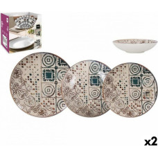 Inde Māla trauki Inde Creta Porcelāns (2 gb.)