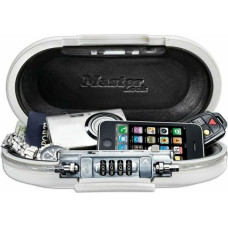 Master Lock Портативный сейф с защитным кабелем Master Lock 5900EURDWHT Белый ABS 700 ml 6 x 12,9 x 24 cm