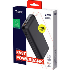 Trust Powerbank Trust 24880 Melns 20000 mAh (1 gb.)