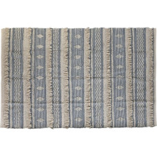 Dkd Home Decor Paklājs DKD Home Decor 230 x 160 x 2 cm Zils Kokvilna Balts Boho