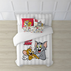 Tom & Jerry Ziemeļu pārvalks Tom & Jerry Tom & Jerry Basic 140 x 200 cm