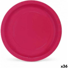 Algon Набор посуды Algon Бордовый Одноразовые Картон 20 x 20 x 1,5 cm (36 штук)