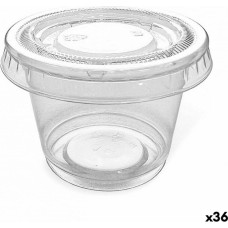 Algon Vairākkārt lietojamu trauku komplekts Algon Mērces 10 Daudzums Plastmasa 30 ml (36 Vienības)