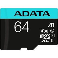 Adata Карта памяти микро SD Adata AUSDX64GUI3V30SA2 64 Гб