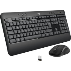 Logitech Klaviatūra un Pele Logitech 920-008685 Melns Qwerty US