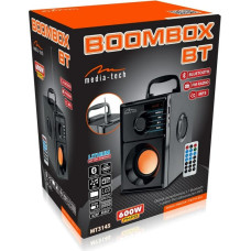 Media Tech Bezvadu Skaļruņi Media Tech BoomBox BT MT3145 V2 Melns 600 W