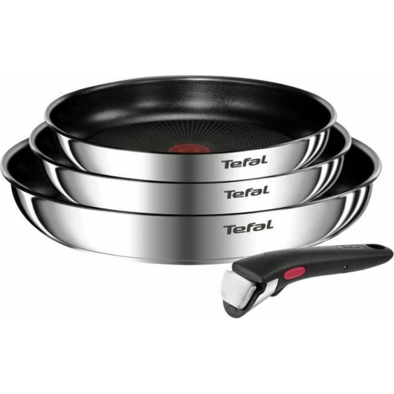 Tefal Pannu komplekts Tefal Emotion L897S404 Nerūsējošais tērauds Ø 24 cm Ø 22 cm Ø 28 cm