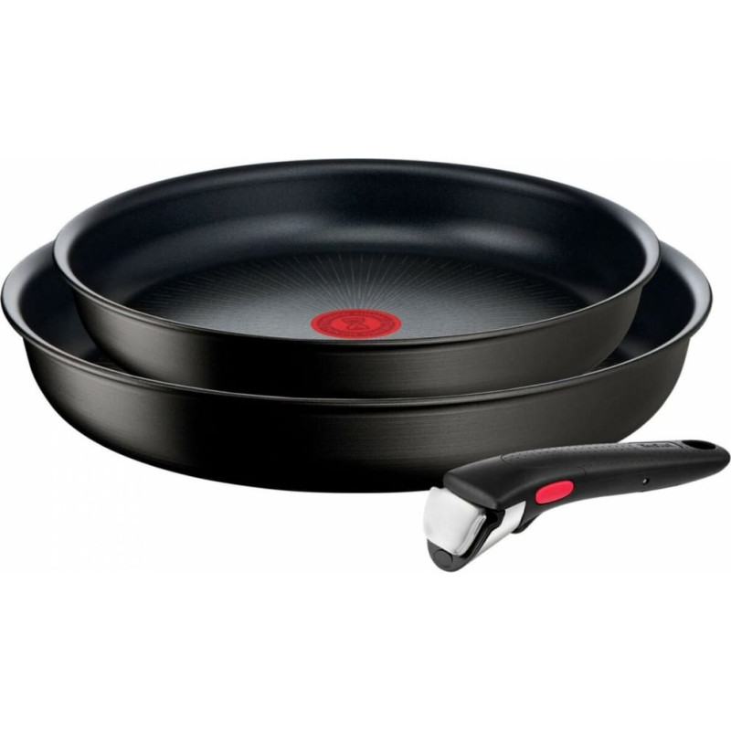 Tefal Pannu komplekts Tefal INGENIO UNLIMITED Ø 22 cm Ø 26 cm Melns