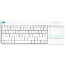 Logitech Bezvadu Klaviatūra Logitech 920-007138 Balts Spāņu Qwerty QWERTY