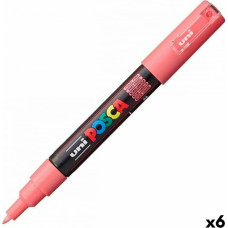 Posca Marķieris POSCA PC-1M Coral Rozā (6 gb.)