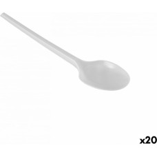 Algon Набор ложек Algon Многоразовая Белый 20 штук 12,5 cm