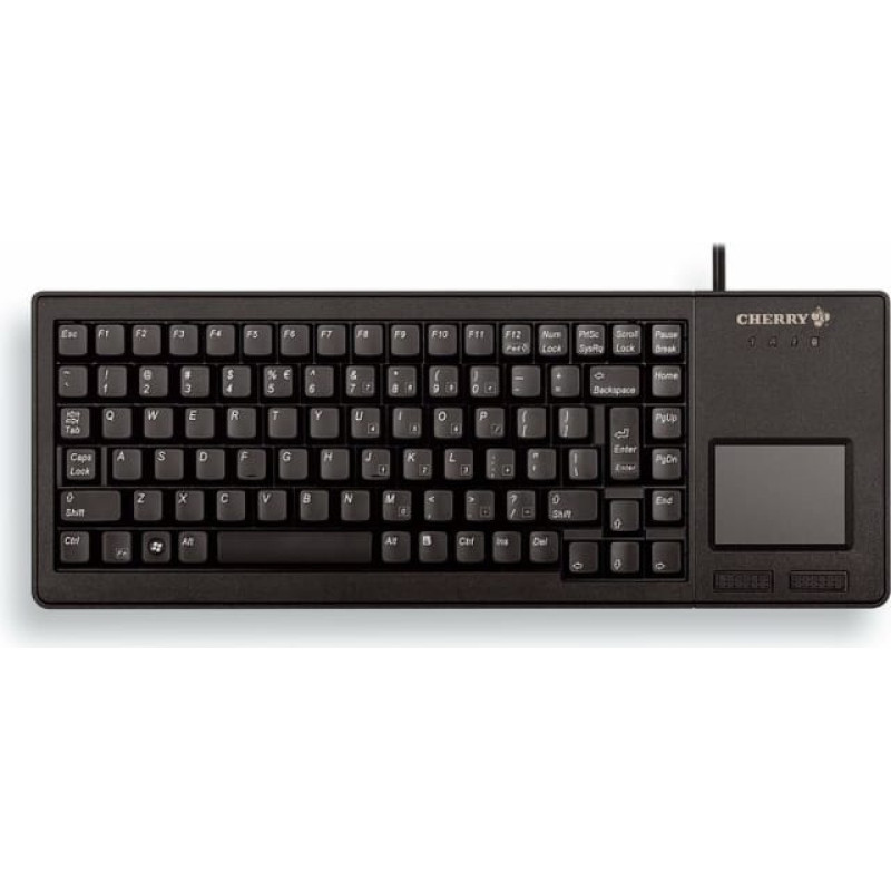 Cherry Klaviatūra Cherry XS Touchpad Keyboard Qwerty UK Pelēks