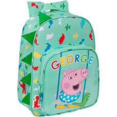 Peppa Pig Skolas soma Peppa Pig George Piparmētra 26 x 34 x 11 cm