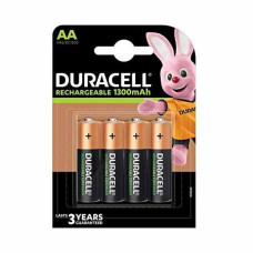 Duracell Atkārtoti Uzlādējamas Baterijas AA DURACELL 1300 mAh