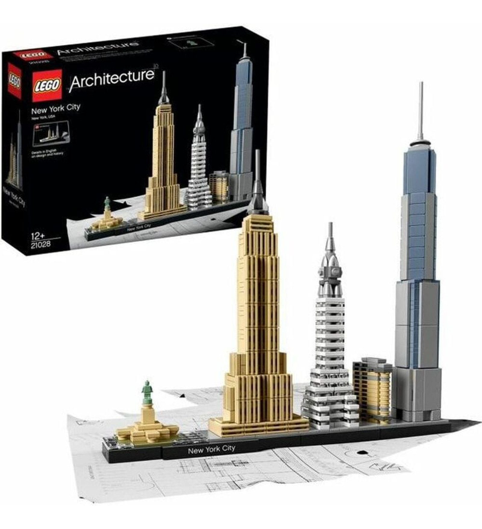 Lego Playset Lego Architecture 21028 New York