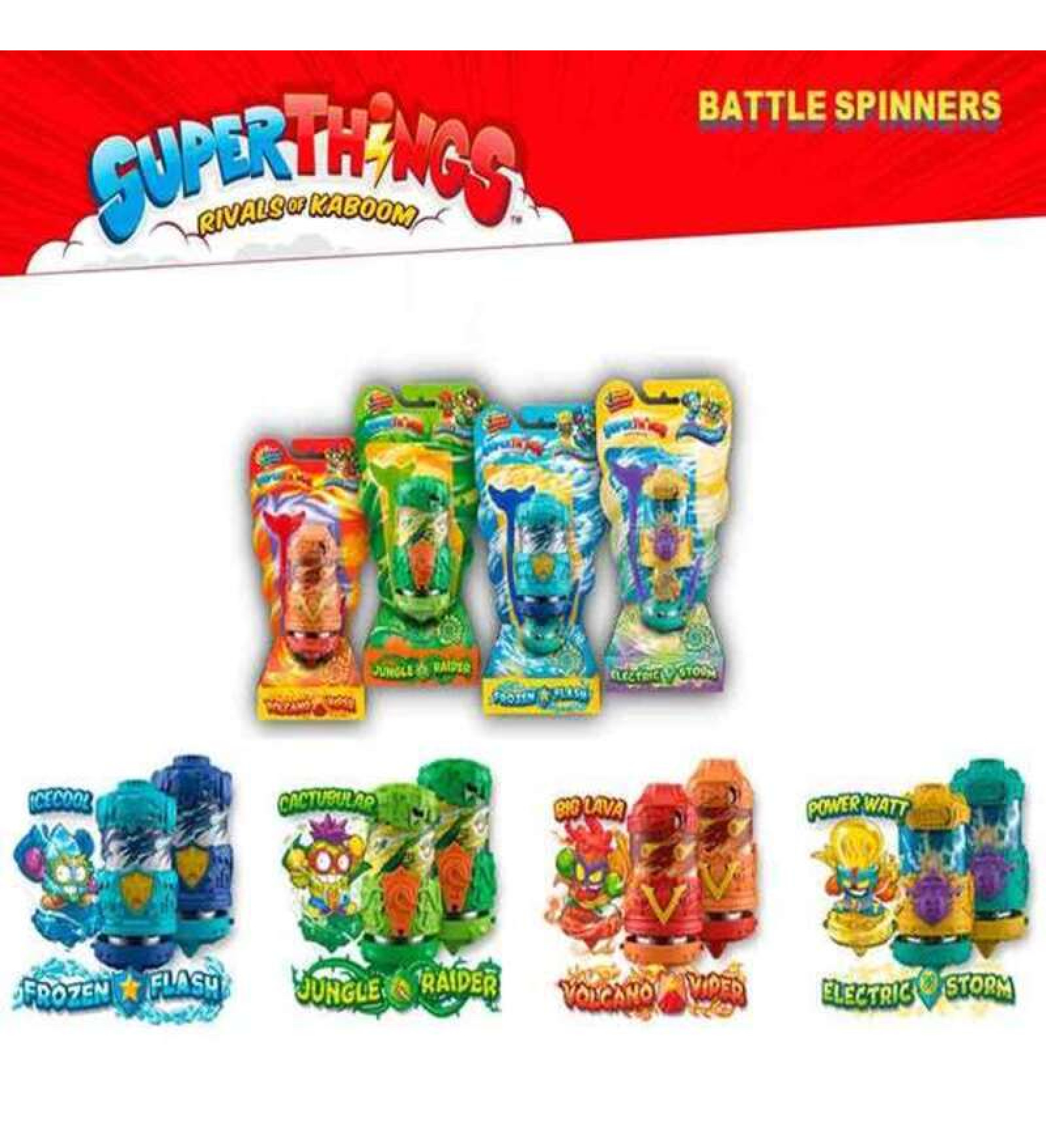 Playset Superthings Battle Spinners