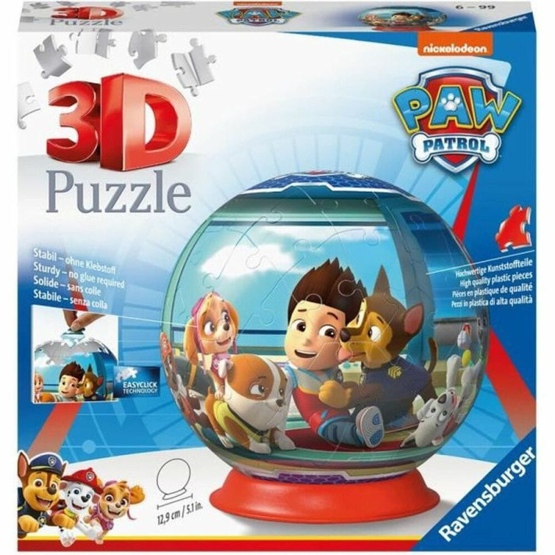 Ravensburger 3D Puzle Ravensburger Paw Patrol 72 Daudzums