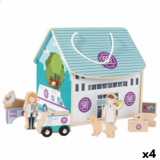 Woomax Playset Woomax Veterinārs 19 x 18 x 19 cm 9 Daudzums 4 gb.