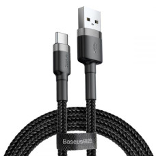 Baseus USB A uz USB C Kabelis Baseus CATKLF-CG1 Pelēks 2 m