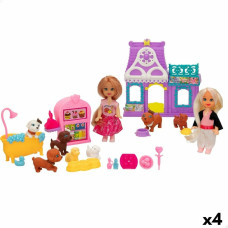 Colorbaby Playset Colorbaby Bella 4 gb. 5,5 x 12 x 3,5 cm Mājdzīvnieki