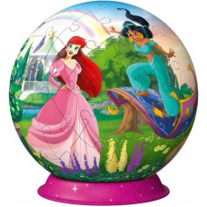 Ravensburger Puzle un domino komplekts 3D Ravensburger disney princesses (1 gb.)